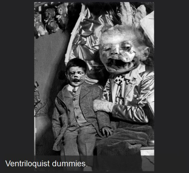 Creepy Photos of a Few Really Scary Things