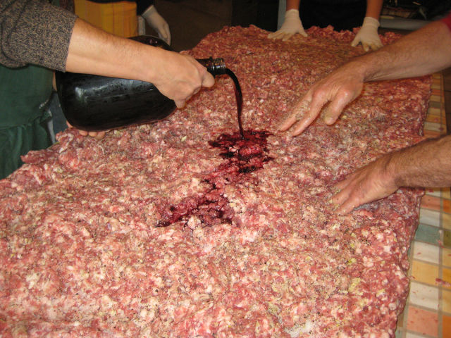How Real Homemade Italian Salami Is Made