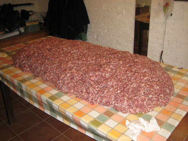 How Real Homemade Italian Salami Is Made