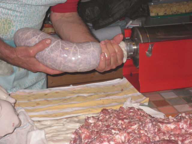 How Real Homemade Italian Salami Is Made