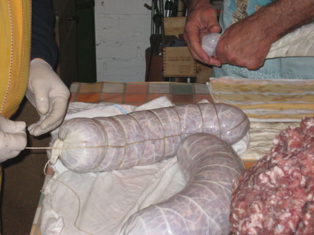 How Real Homemade Italian Salami Is Made