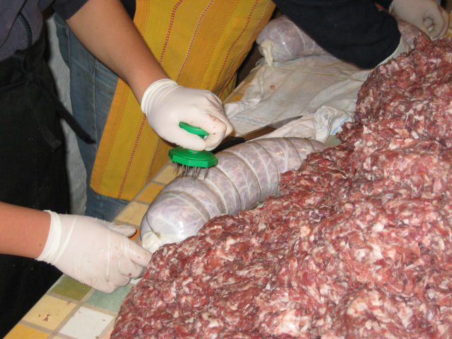 How Real Homemade Italian Salami Is Made