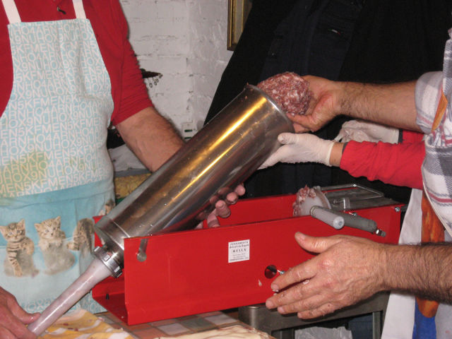 How Real Homemade Italian Salami Is Made