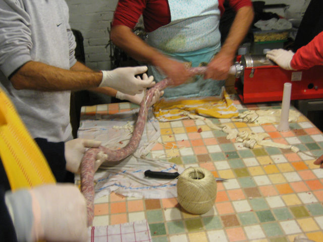 How Real Homemade Italian Salami Is Made