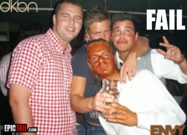 Excellent Examples of Spray Tanning Overkill