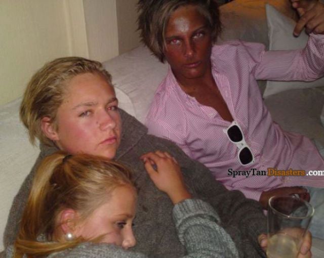 Excellent Examples of Spray Tanning Overkill