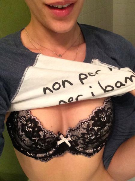 Sexy Girls That Use a Few Tugs to Show a Tantalizing Taste of Skin