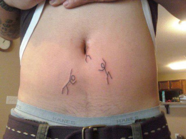 Belly Button Tattoos