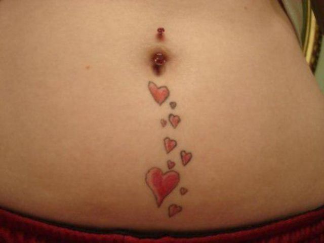 Belly Button Tattoos