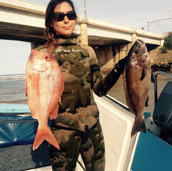 The Hottest Spear-Fisherwoman in the World