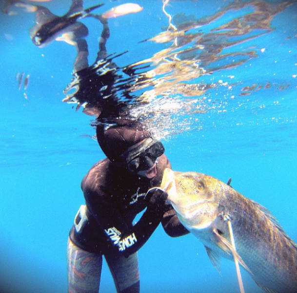 The Hottest Spear-Fisherwoman in the World