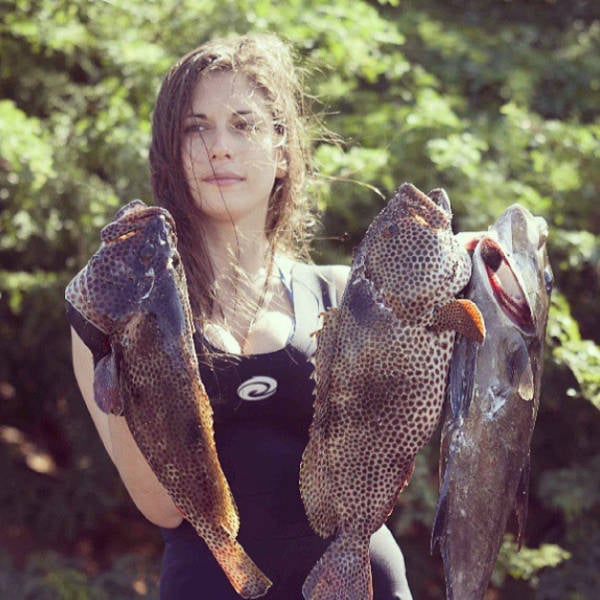 The Hottest Spear-Fisherwoman in the World
