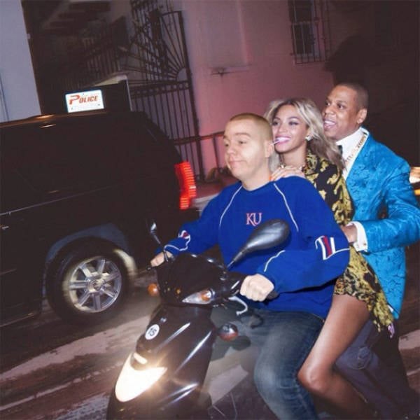 This Dude Has a Lot of Celebrity Friends