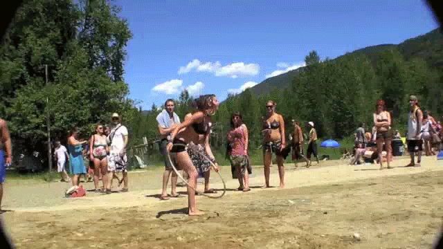 These Ladies Have Some Hula Hooping Skills