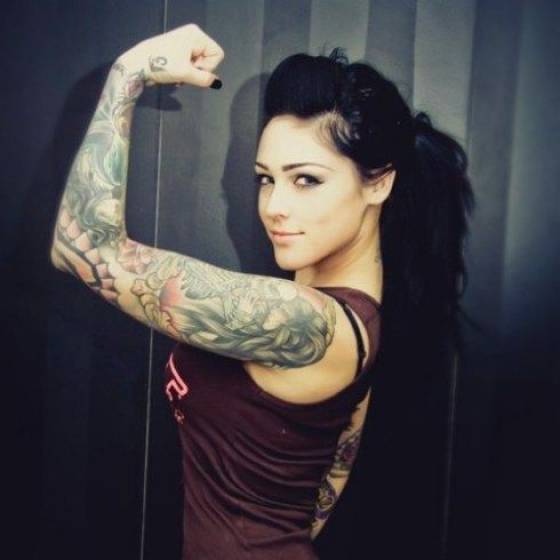 Girls Who Make Tattoos Look Hot