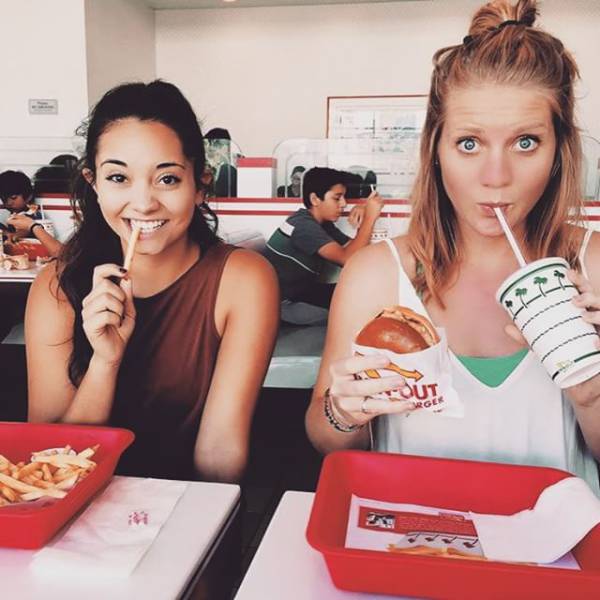 Girls Give Gluten-Free the Middle Finger