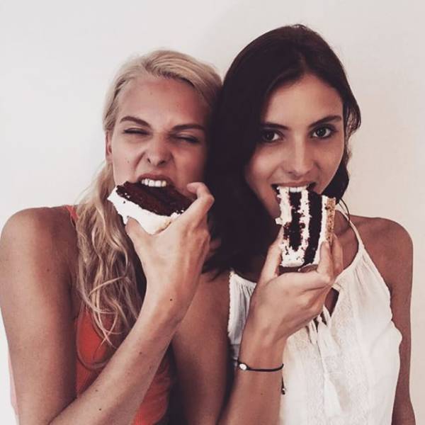 Girls Give Gluten-Free the Middle Finger