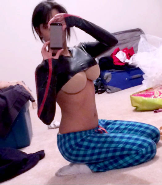 Cosplay Enthusiast Gives Herself an Instant Boob Job