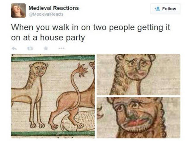 Medieval Art Captures Modern Life Perfectly