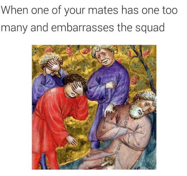 Medieval Art Captures Modern Life Perfectly