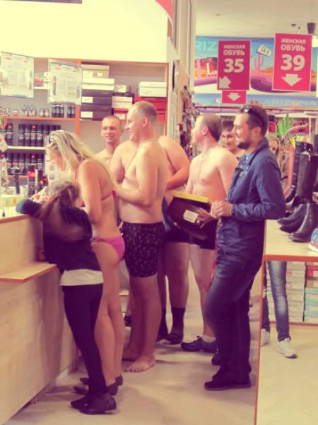 People Are Ready to Do Anything For Free Shoes