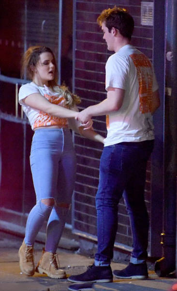 British Students Engage in a Little Drunken Debauchery