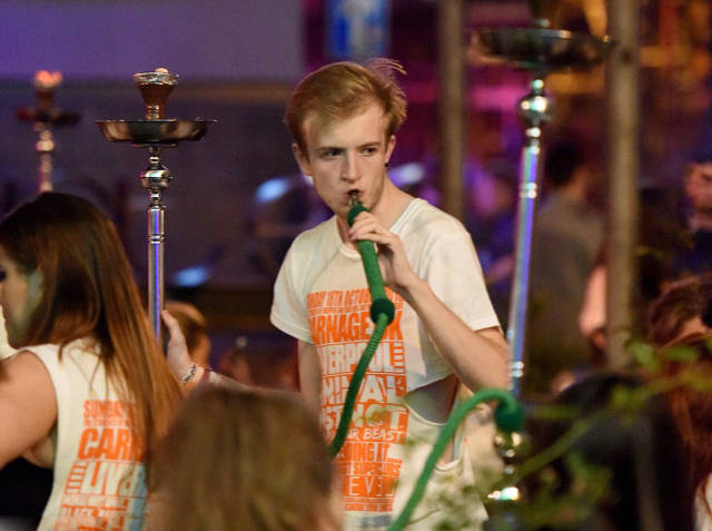 British Students Engage in a Little Drunken Debauchery