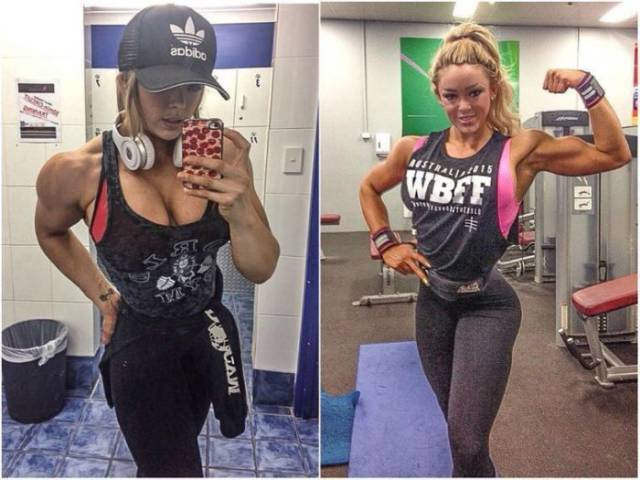 This Girl Is a Muscle Machine