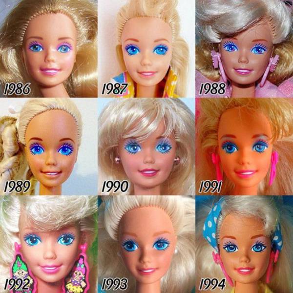 How Barbie Has Changed Since 1959 to Today