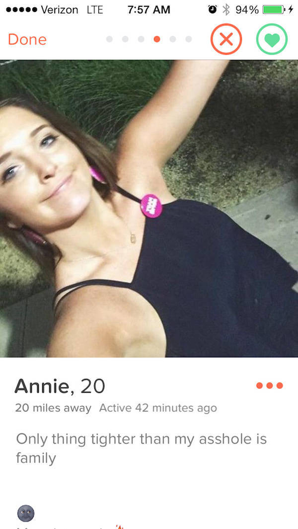 Tinder Profiles That Aren’t Messing Around