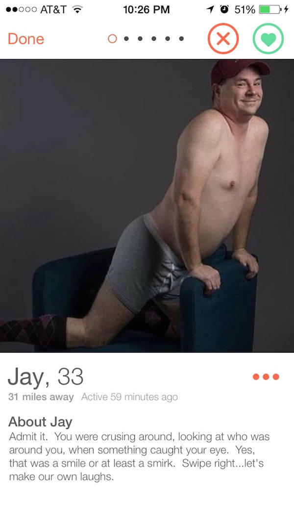 Tinder Profiles That Aren’t Messing Around