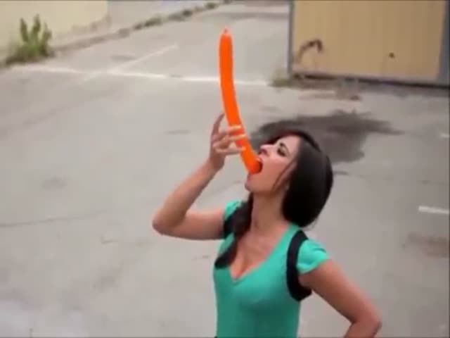 This Hot Magician Makes a Balloon Trick Look Super Sexy