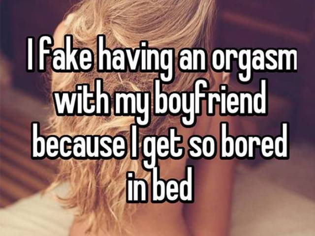 Women Reveal Why They Fake Orgasms