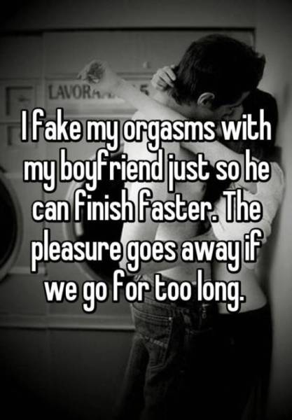 Women Reveal Why They Fake Orgasms