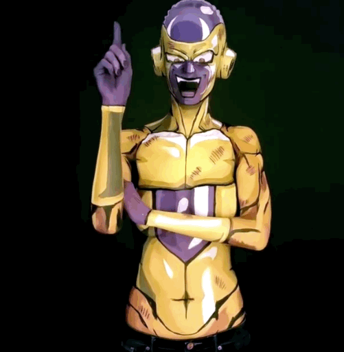 Girl Has Insane Know-How In Body Painting