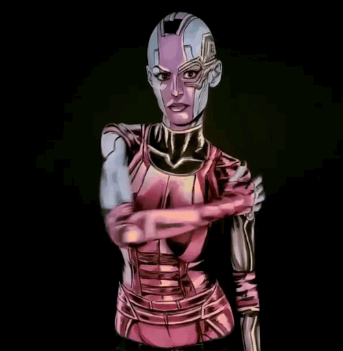 Girl Has Insane Know-How In Body Painting