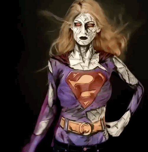 Girl Has Insane Know-How In Body Painting