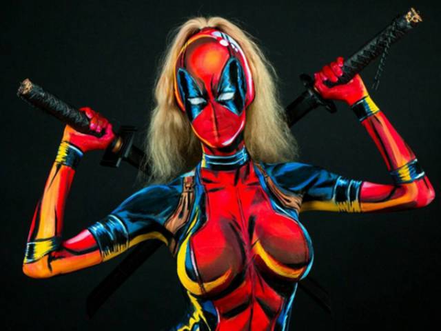 Girl Has Insane Know-How In Body Painting