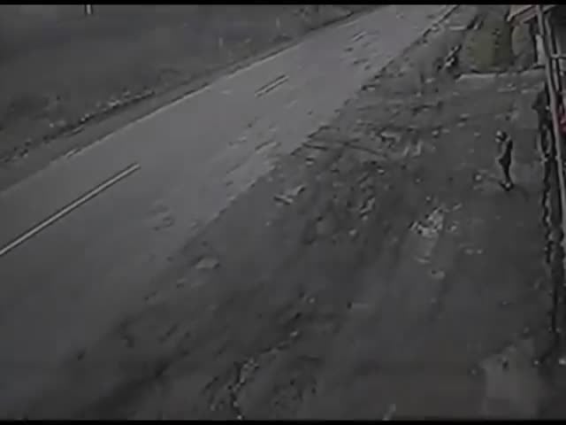 Man Rushes In To Save A Kid's Life From A Speeding Car