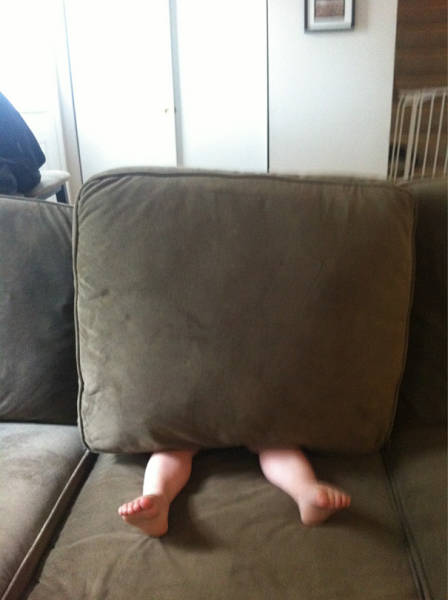 Kids That Totally Suck At Hide And Seek