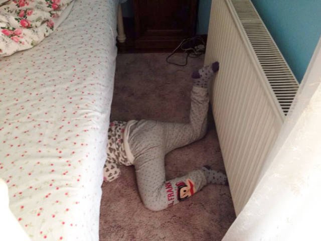 Kids That Totally Suck At Hide And Seek