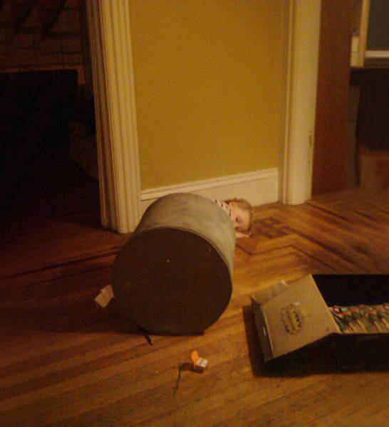 Kids That Totally Suck At Hide And Seek