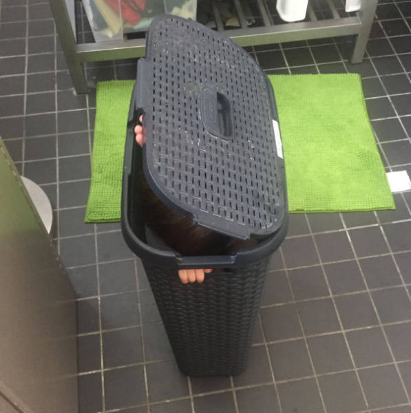 Kids That Totally Suck At Hide And Seek