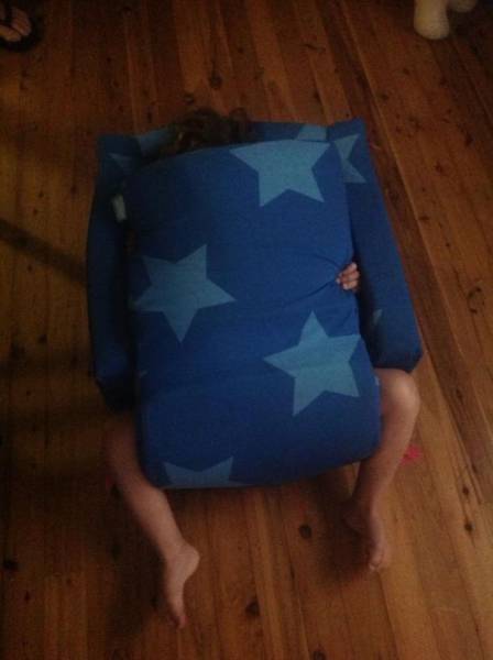 Kids That Totally Suck At Hide And Seek