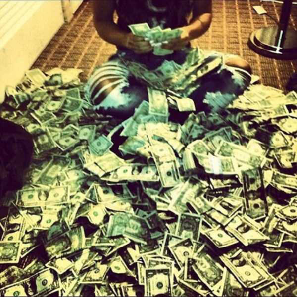 Strippers Showing Off Their Money