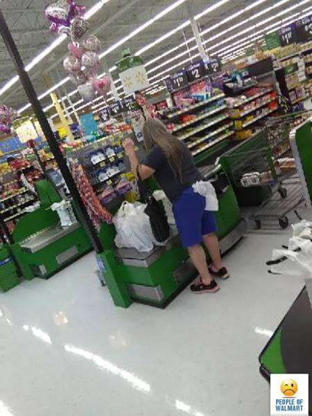 Cringe-Inducing Customers Of Walmart