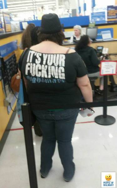 Cringe-Inducing Customers Of Walmart