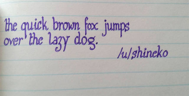 Perfect And Beautiful Handwriting That Will Amaze You