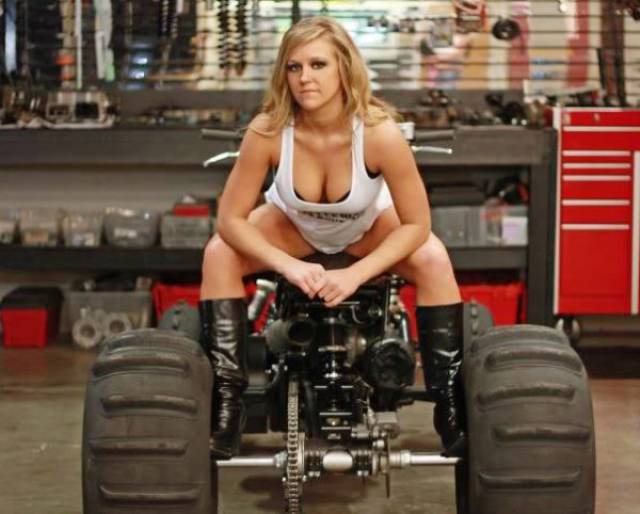 There’s Nothing Better Than Hot Babes On Four-Wheelers