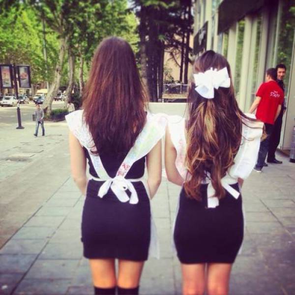 Lovely Russian Schoolgirls On Their Graduation Day